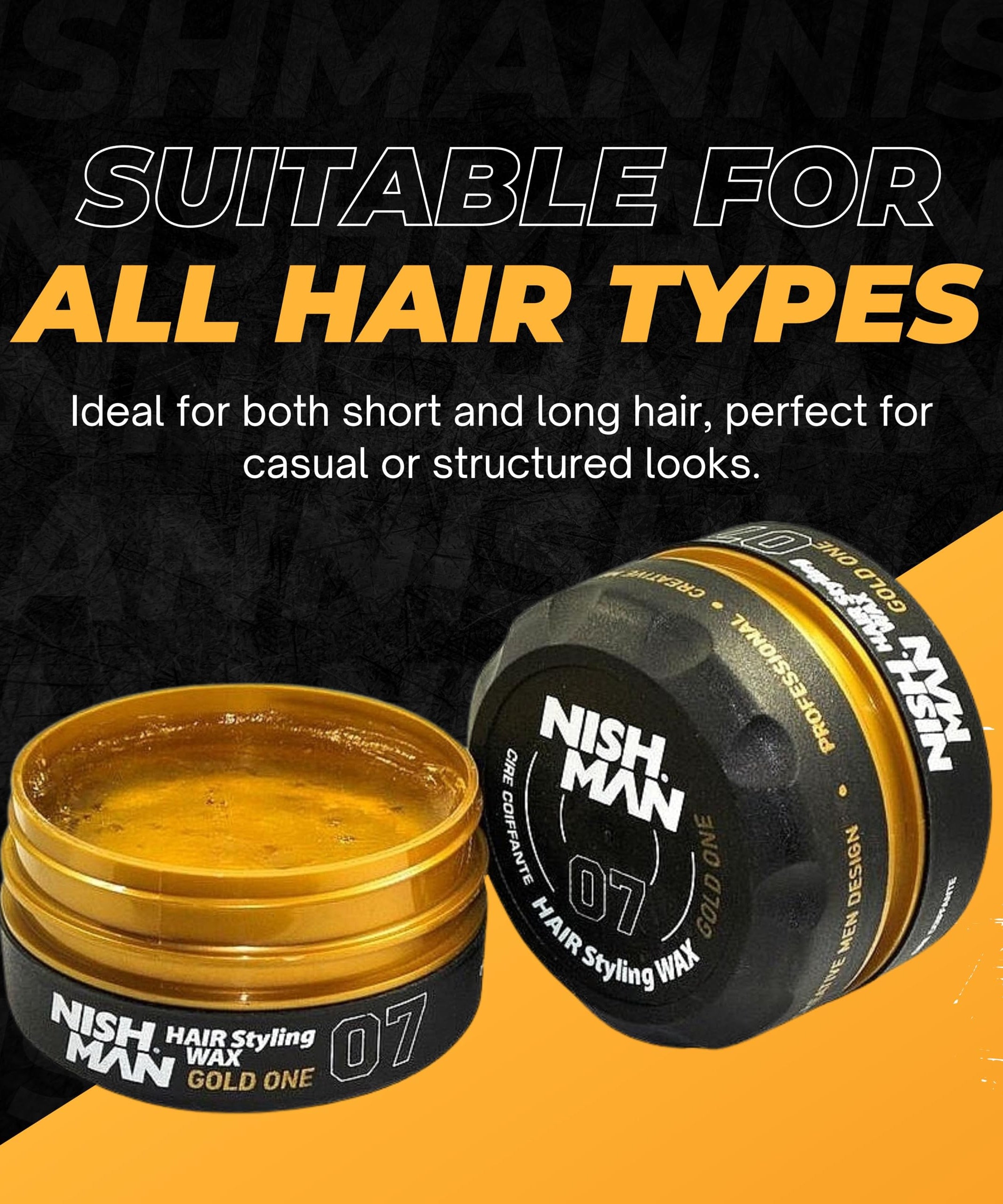 Nishman Hair Styling Wax Series 150 ML