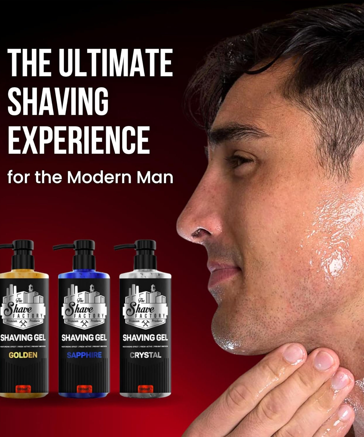 The Shave Factory - Shaving Gel 1500 ML (%50 More)