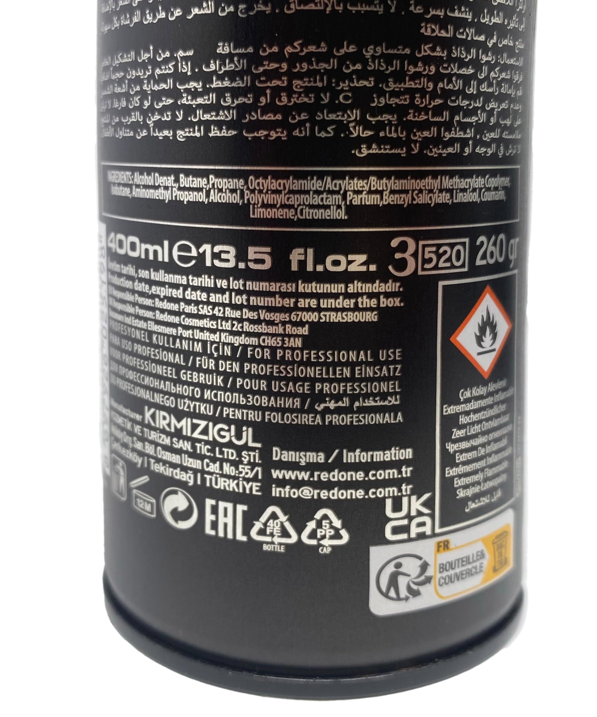 RedOne Hair Spray & Olive Oil Spray