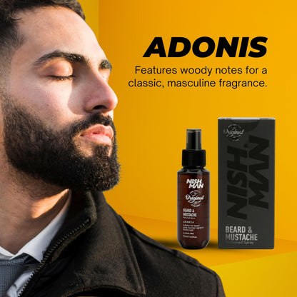 NISHMAN Beard & Moustache Perfume Adonis 75ml - Nishman - Professional Barber Supplies UK | BarberWorld