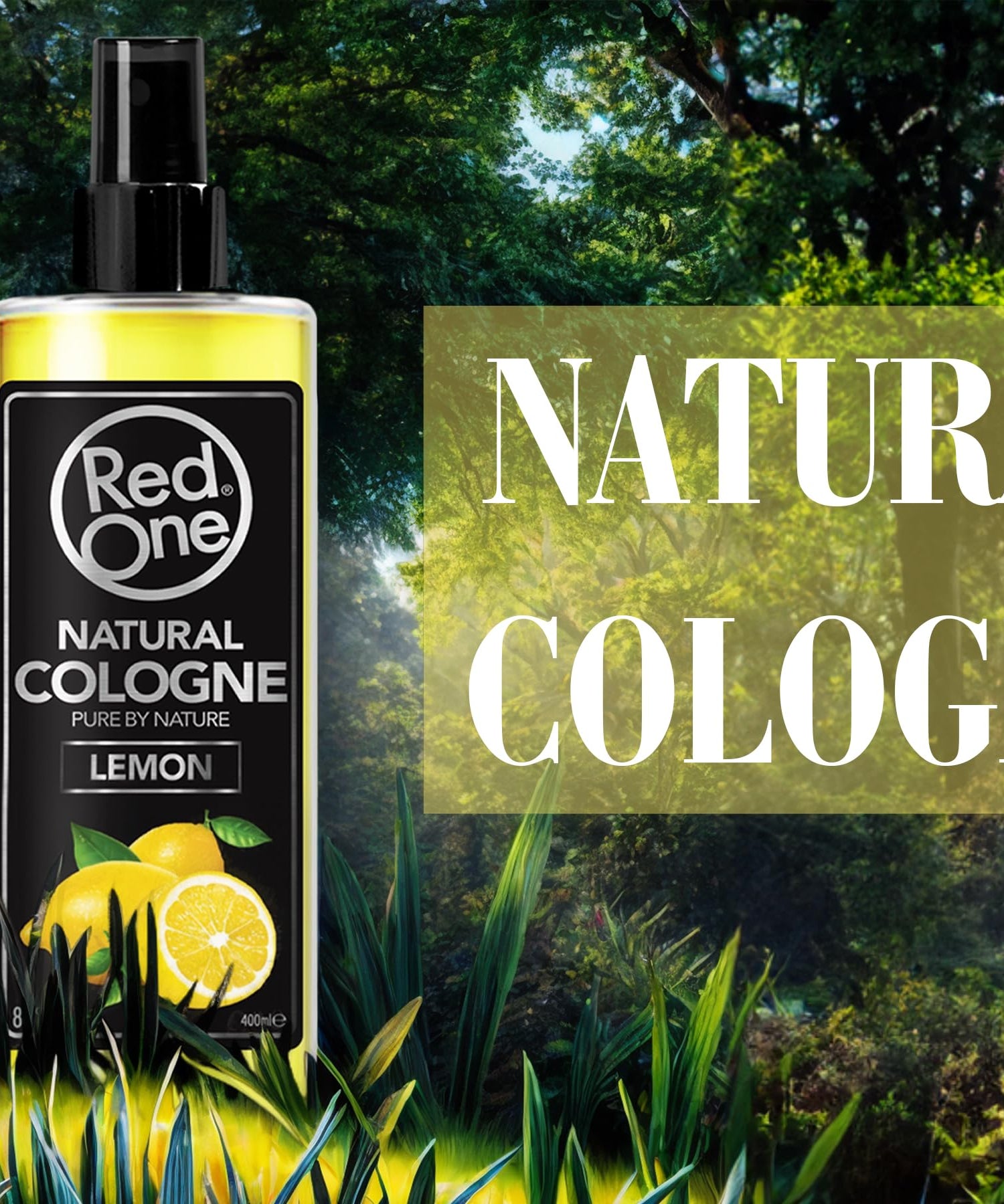 Redone Aftershave Natural Barber Spray Cologne 400 ml