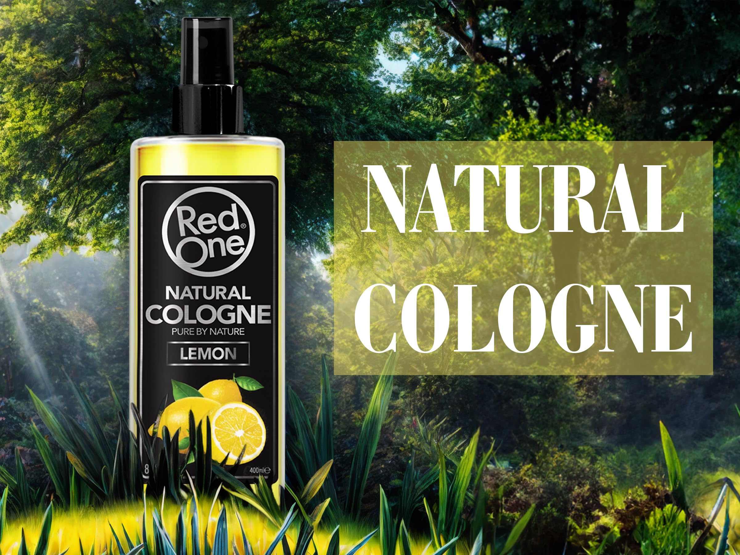 Redone Aftershave Natural Barber Spray Cologne 400 ml