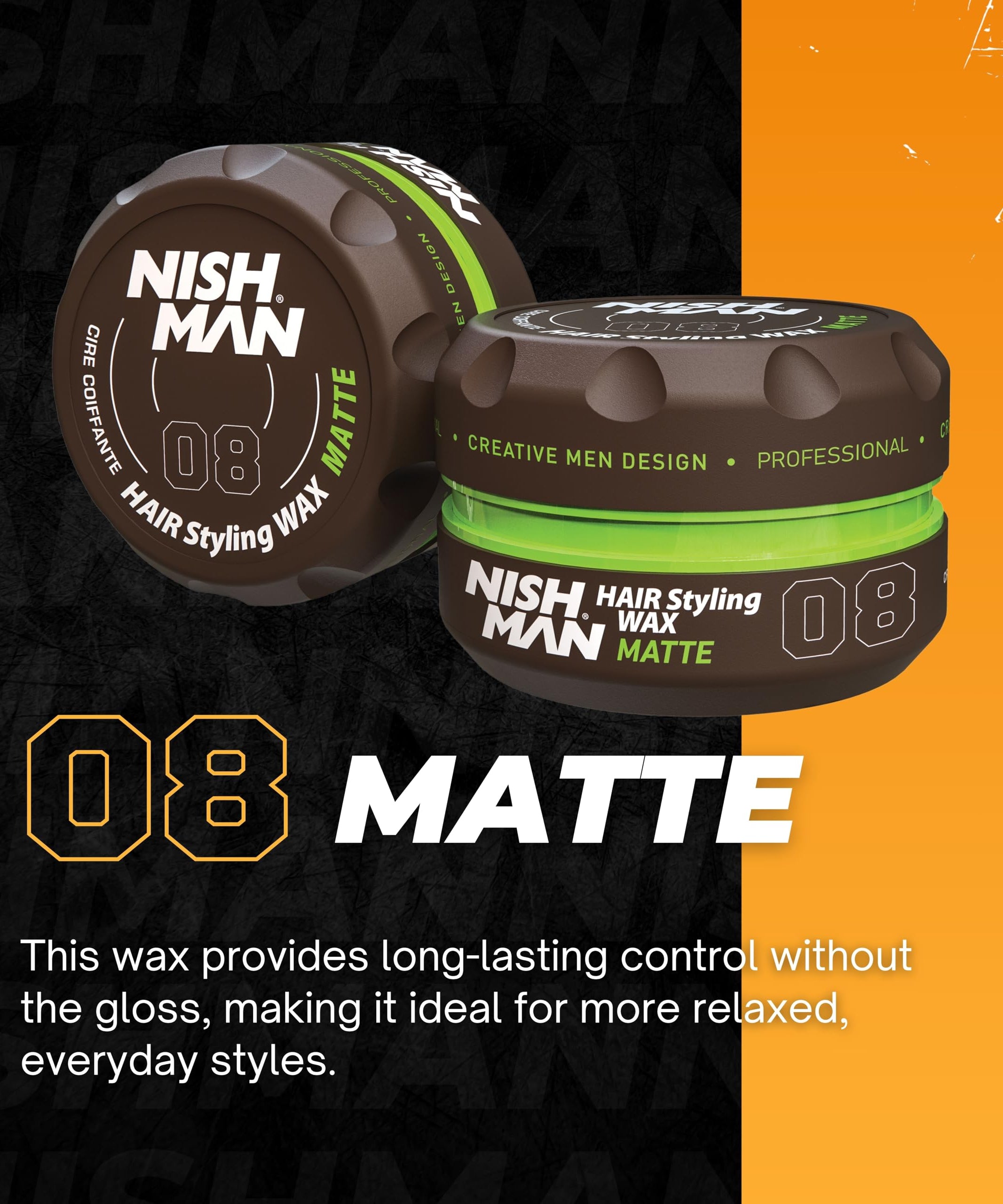 Nishman Hair Styling Wax Series 150 ML