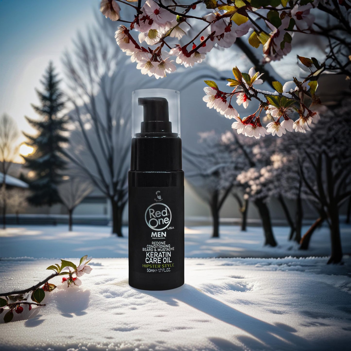 RedOne Beard & Mustache Keratin Care Oil 50ml