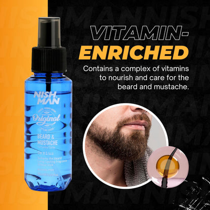 NISHMAN Beard & Moustache Perfume Adonis 75ml - Nishman - Professional Barber Supplies UK | BarberWorld