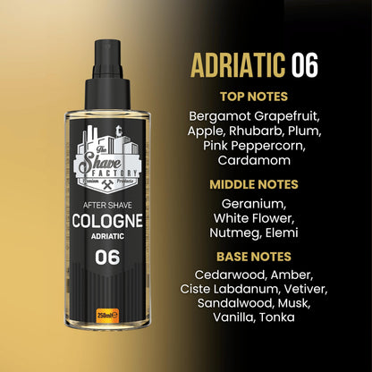The Shave Factory After Shave Cologne Series 250ml