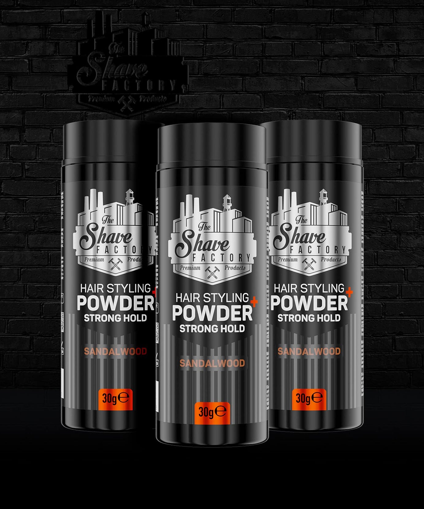 The Shave Factory Ultra Hold Hair Styling Powder Arctic 20g –30g