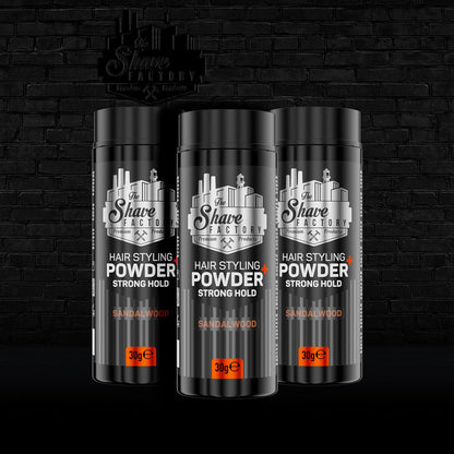 The Shave Factory Ultra Hold Hair Styling Powder Arctic 20g