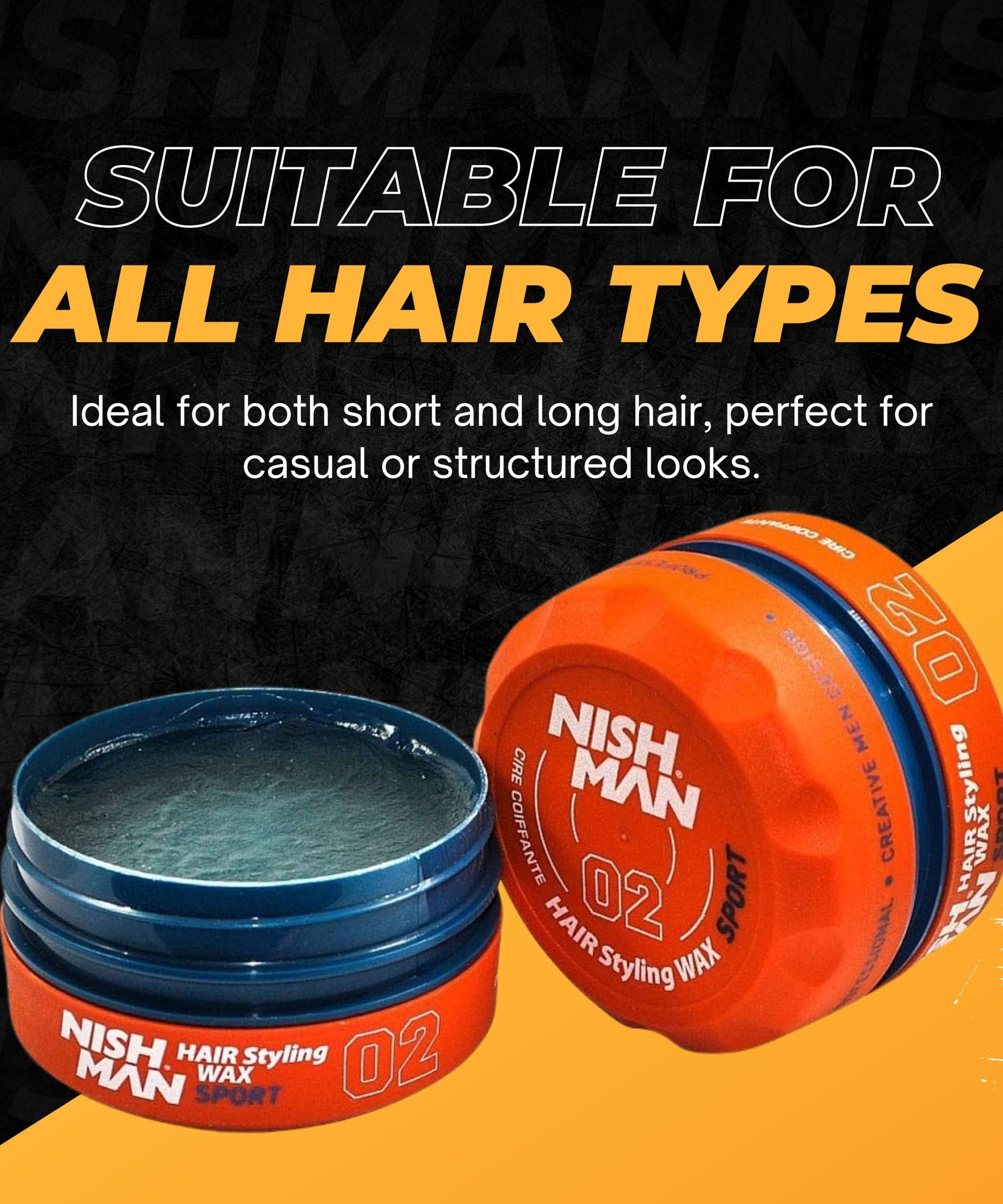 Nishman Hair Styling Wax Series 150 ML