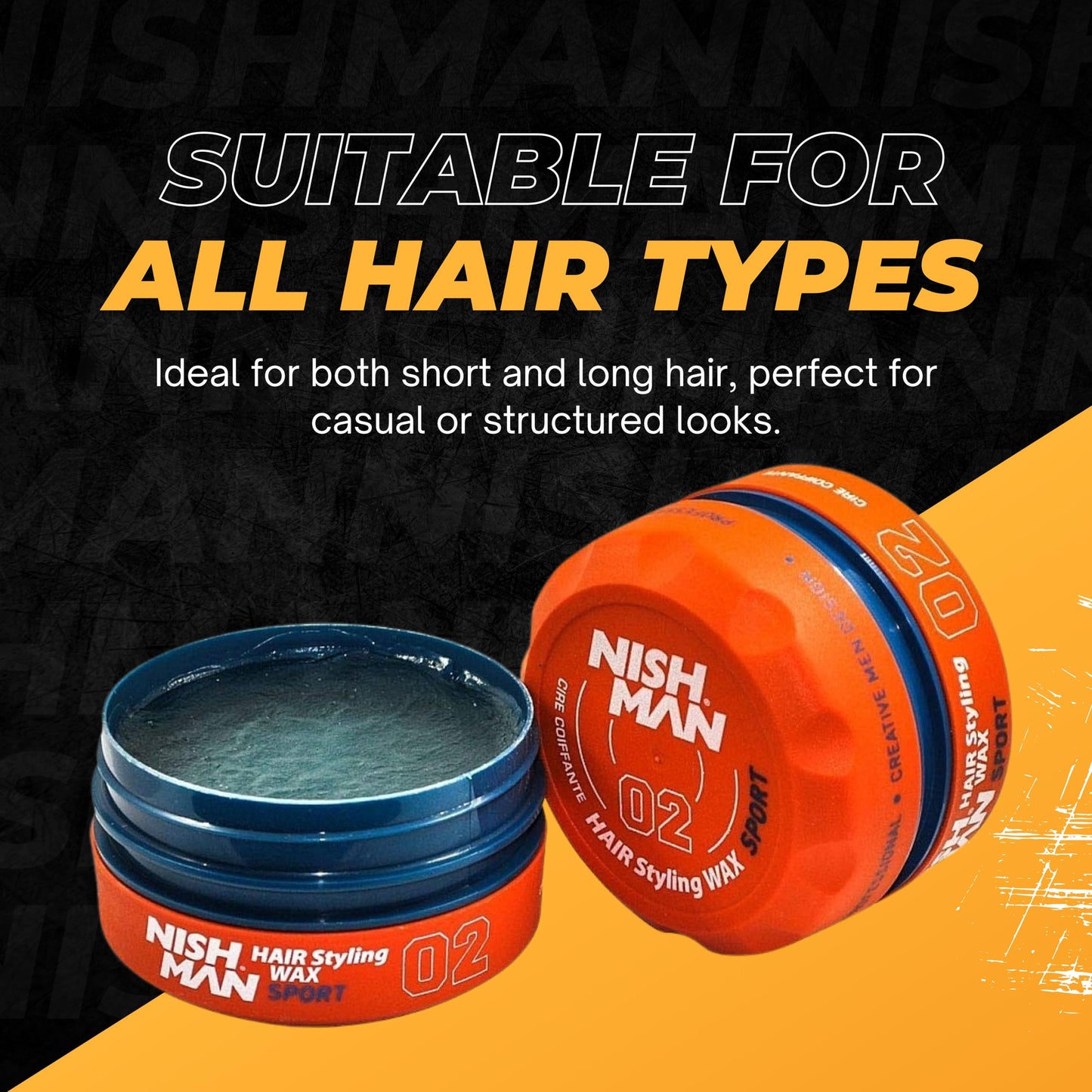 Nishman Hair Styling Wax Series 150ml