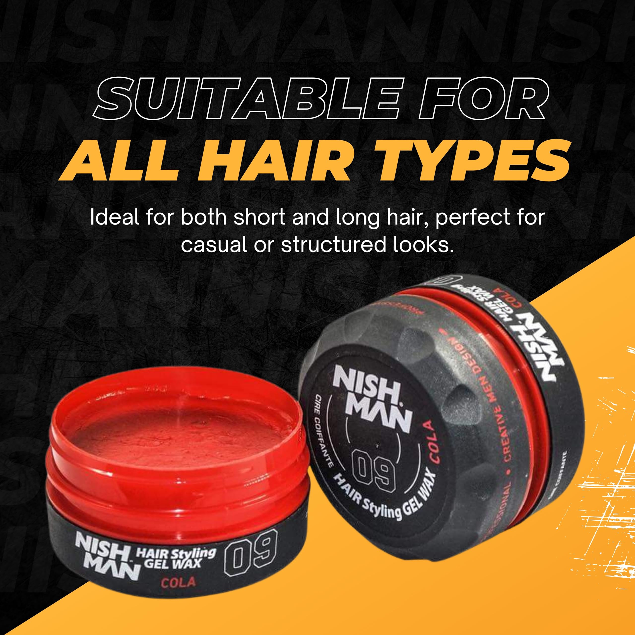 Nishman Hair Styling Wax Series 150 ML