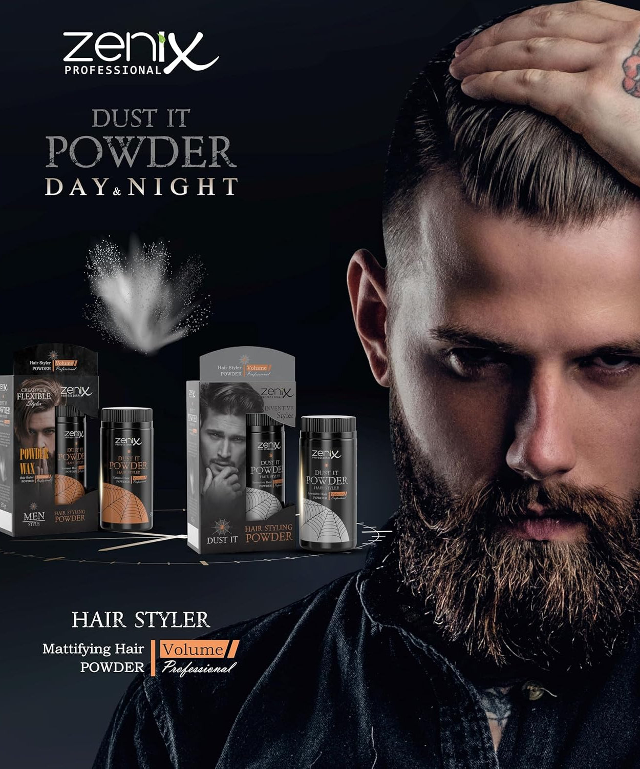 Zenix Hair Styling Powder Wax 20 g