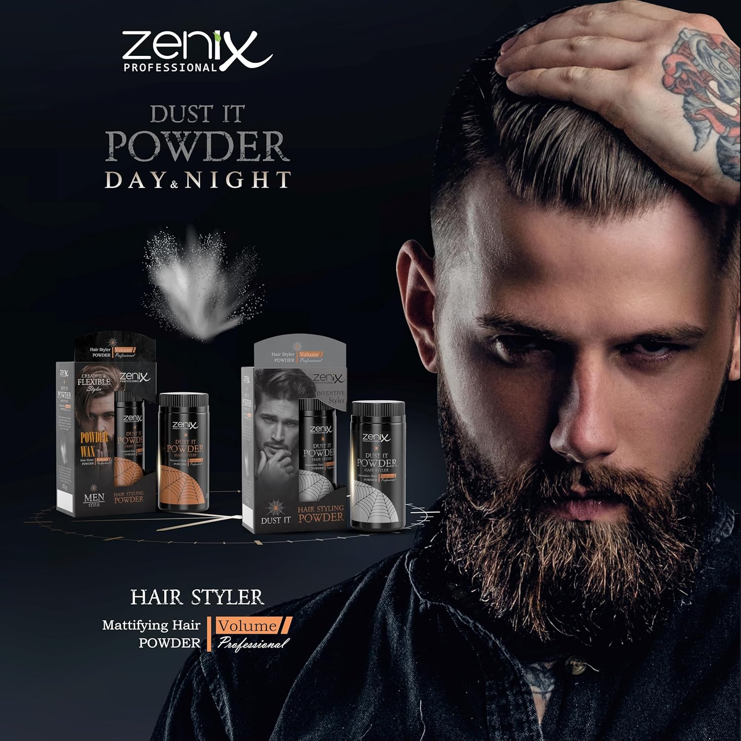 Zenix Hair Styling Powder Wax 20 g