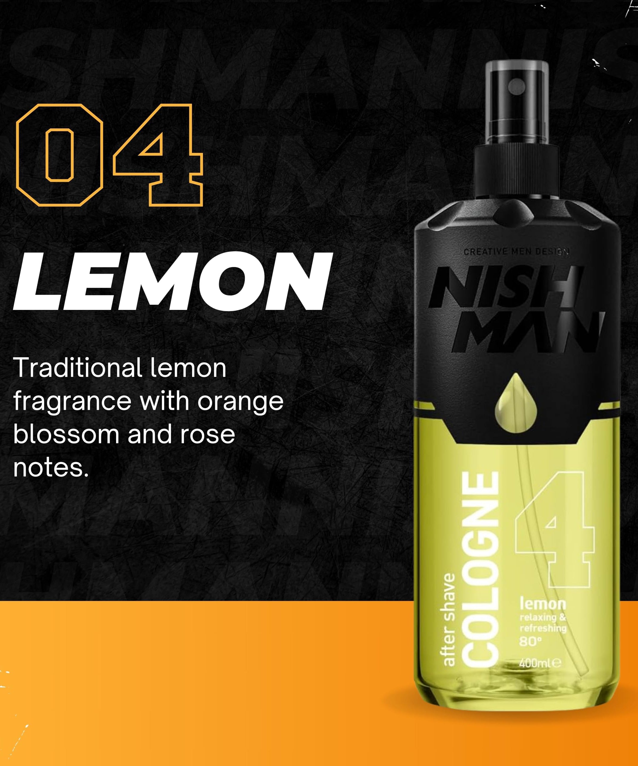 NISHMAN Aftershave Cologne Series