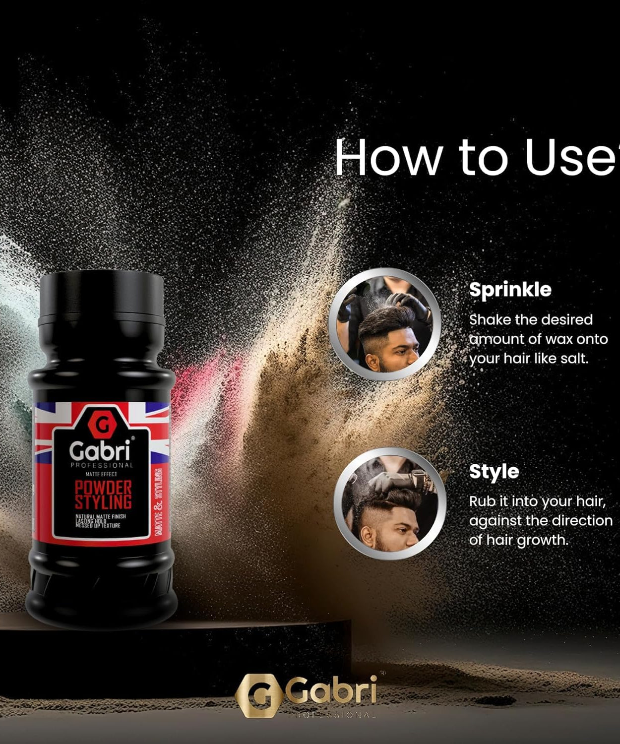 Gabri Hair Styling Powder Wax 21g