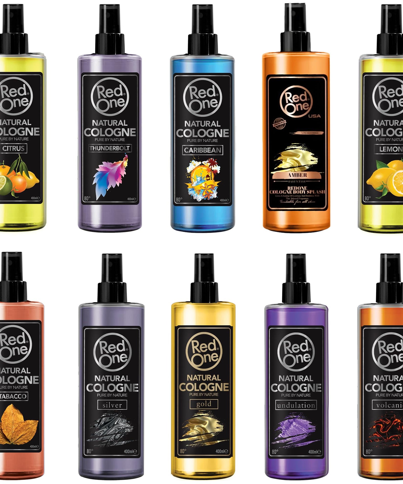 Redone Aftershave Natural Barber Spray Cologne 400 ml