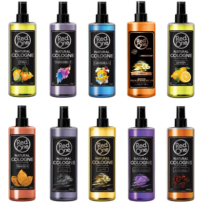 RedOne Aftershave Natural Barber Spray Cologne 400ml