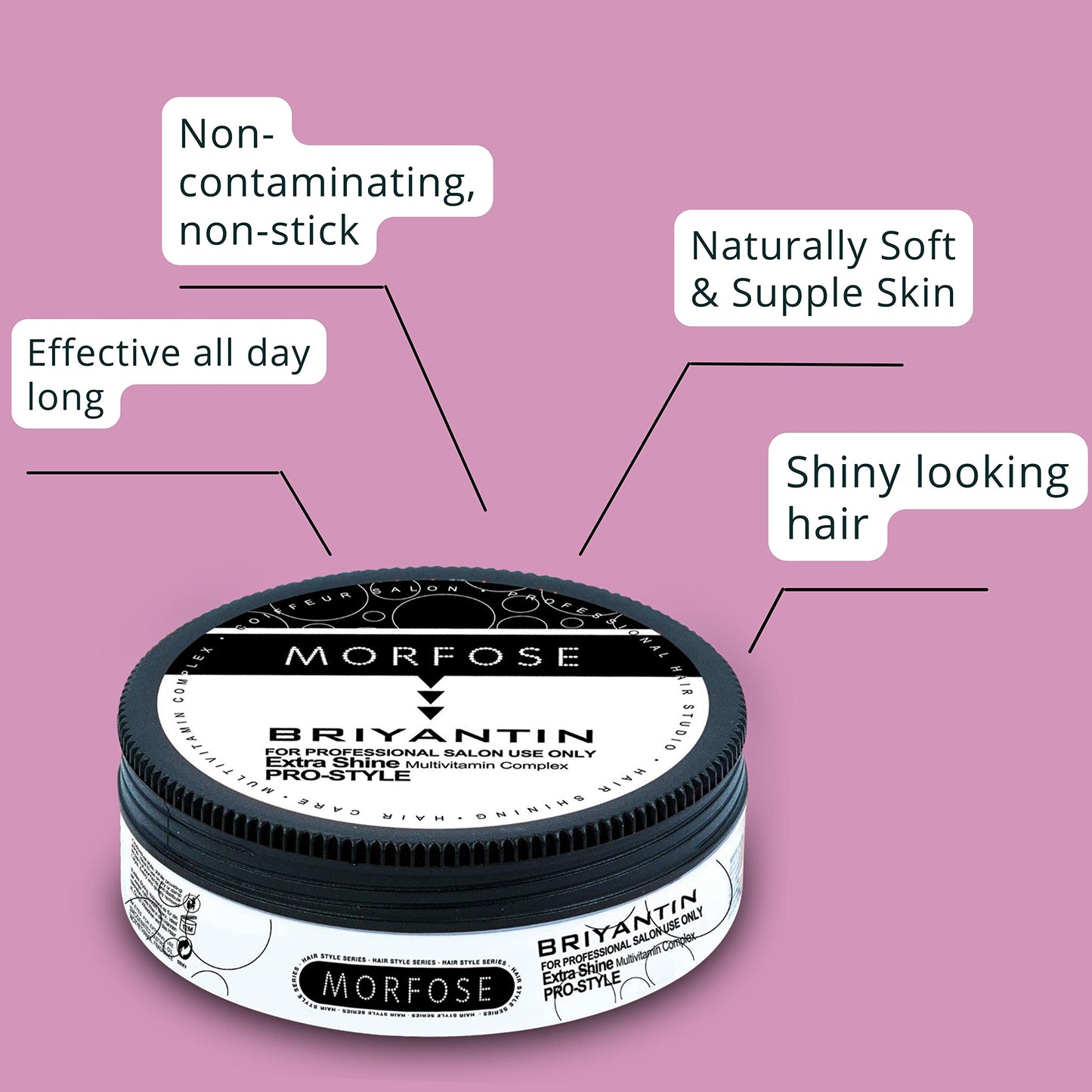Morfose - Briyantin, brilliantine Extra Shine Pro Style 175ml