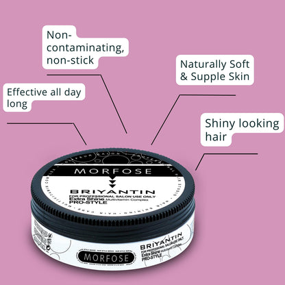 Morfose - Briyantin, brilliantine Extra Shine Pro Style 175ml