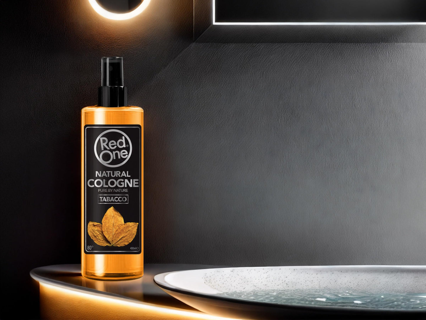 RedOne Aftershave Natural Barber Spray Cologne 400ml