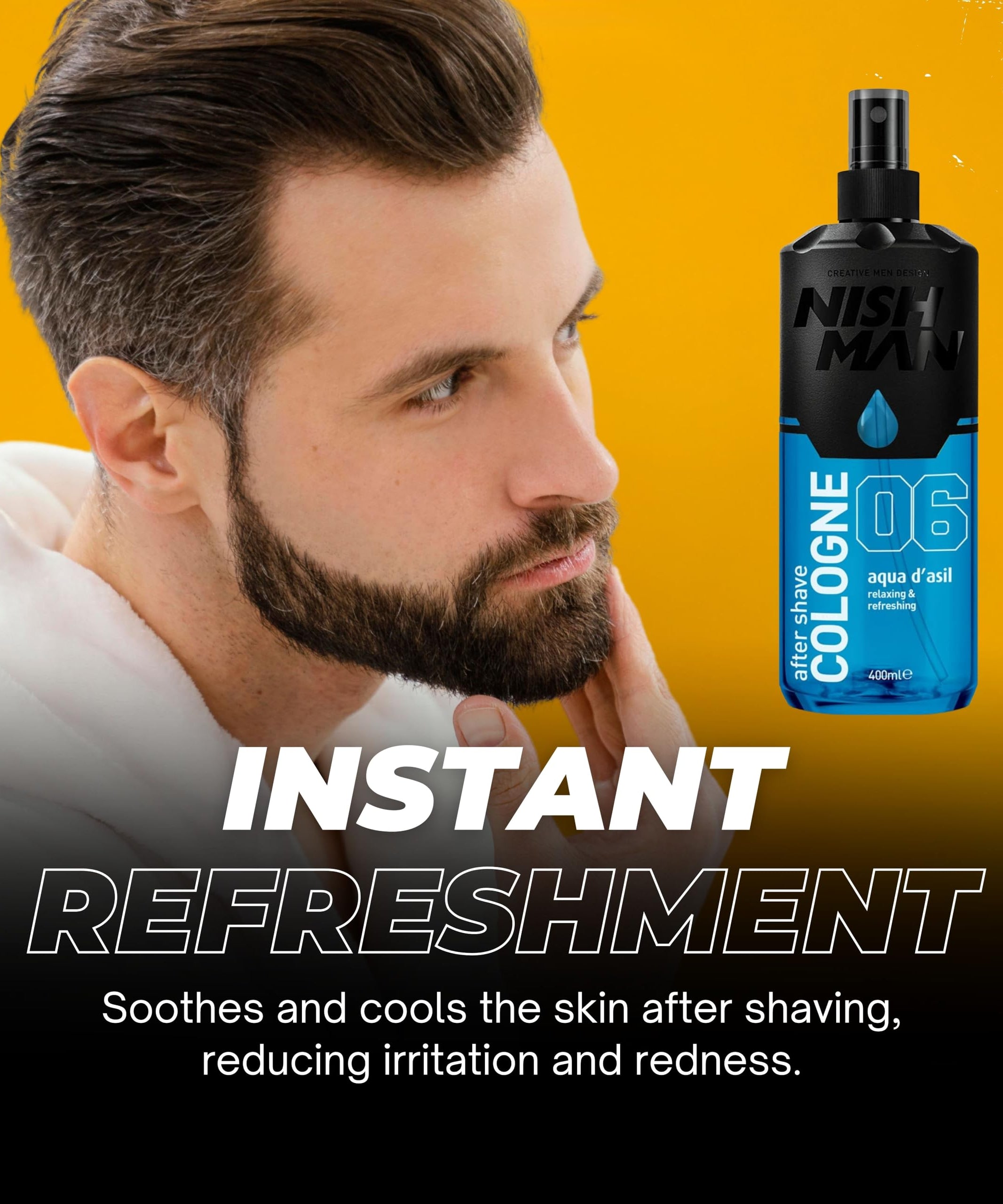 NISHMAN Aftershave Cologne Series