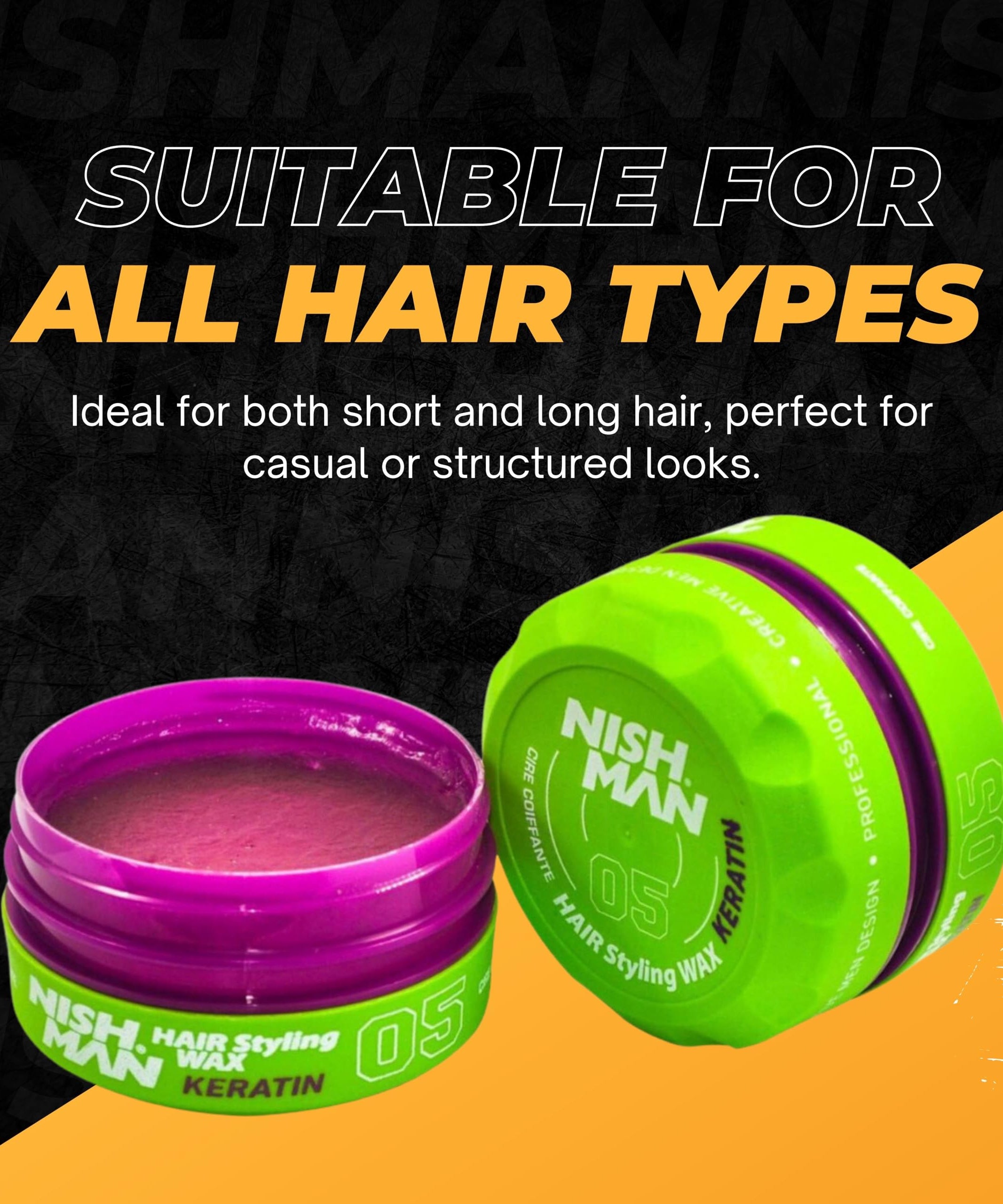 Nishman Hair Styling Wax Series 150 ML