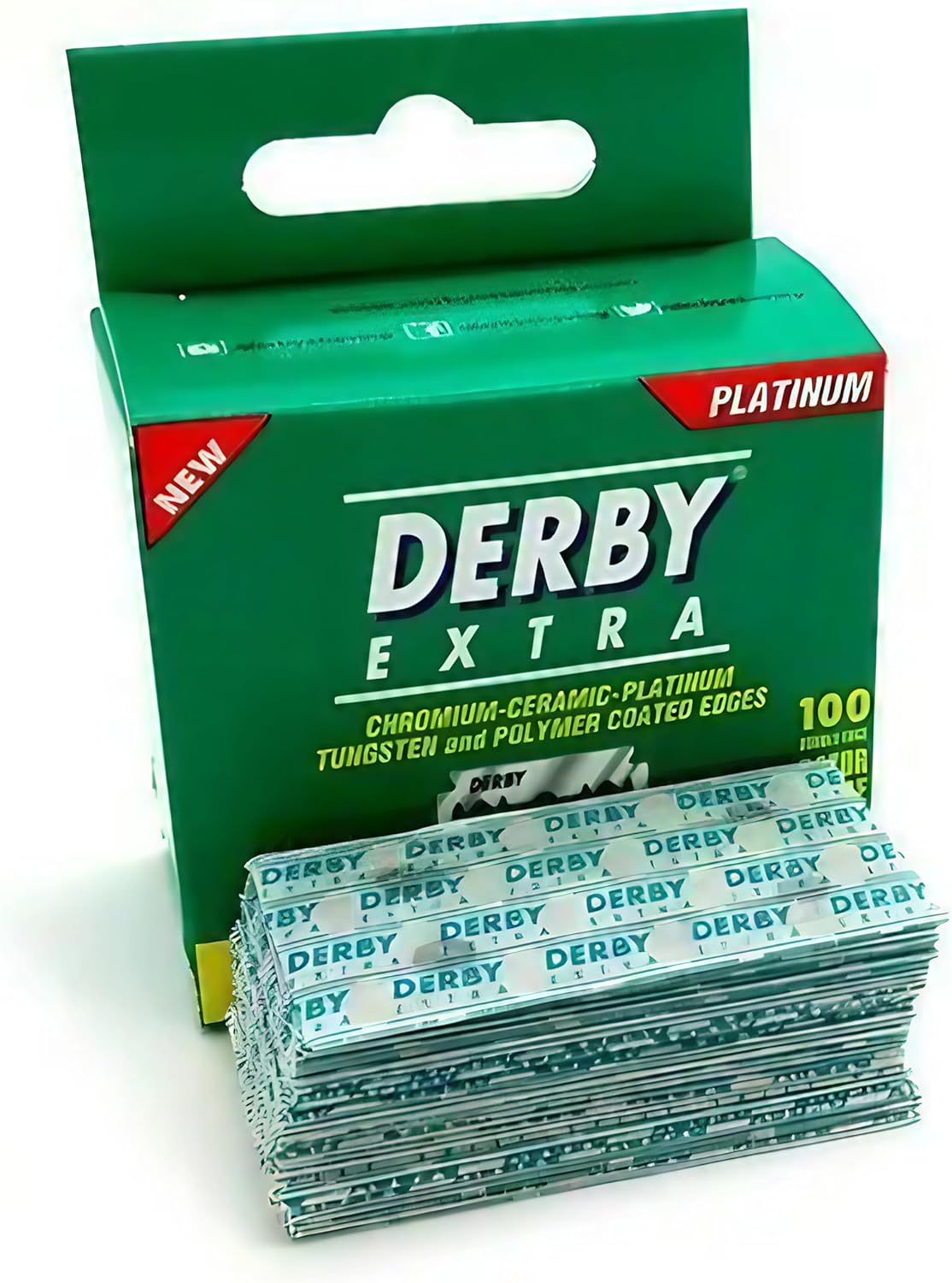 Derby Extra Double Edge Safety Razor Blades for Barbers