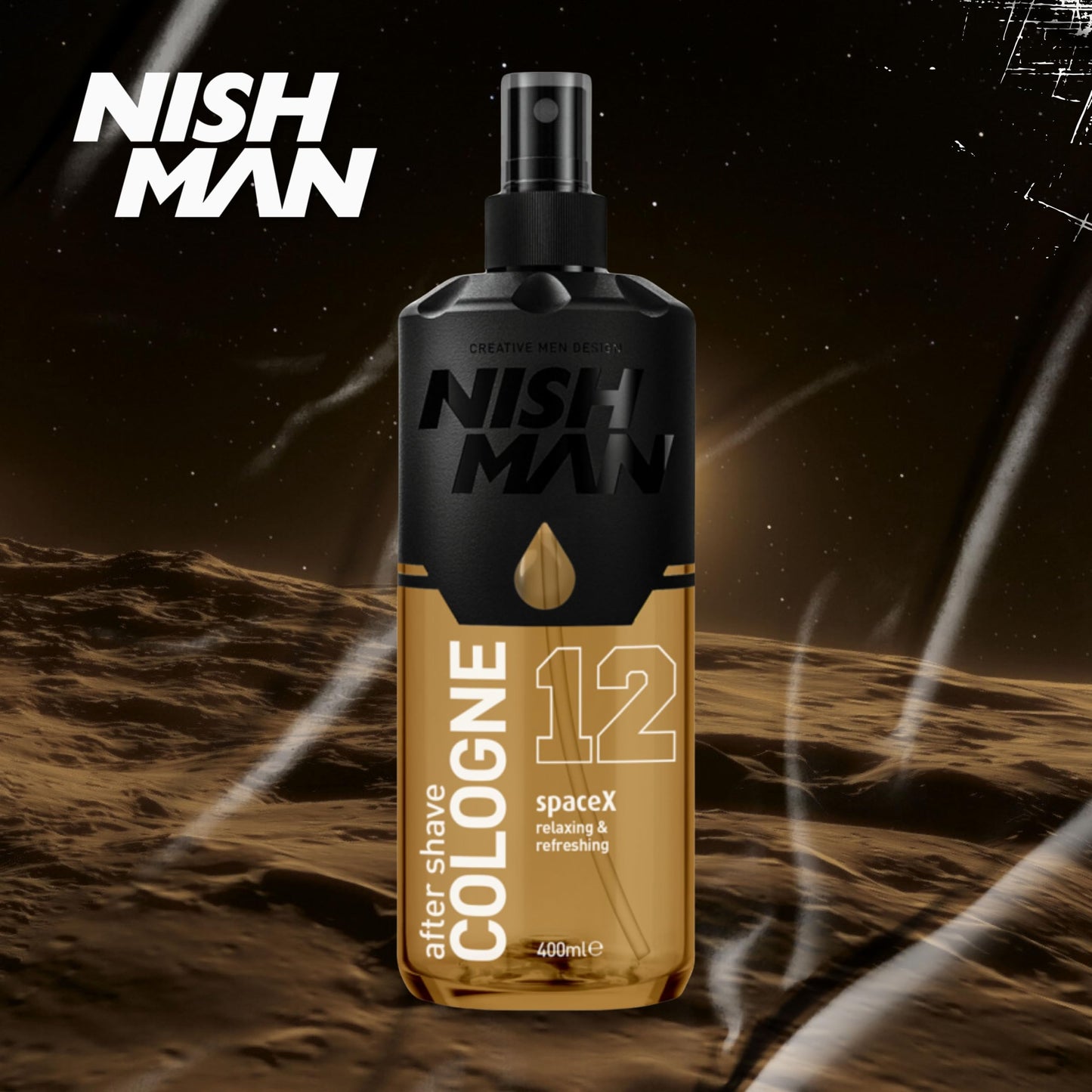 NISHMAN Aftershave Cologne Lemon 150ml-400ml