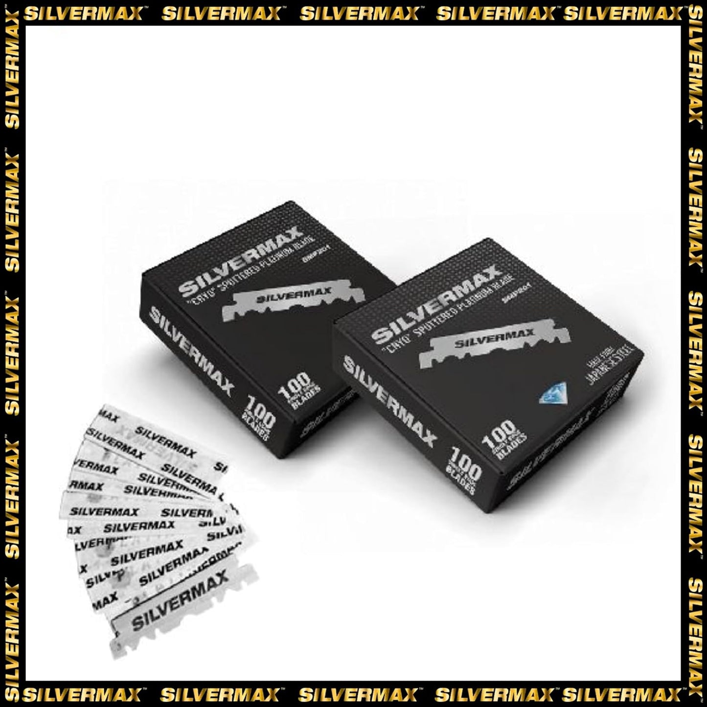 Silvermax Single Edge Razor Blades 100 pcs