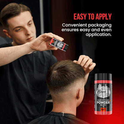 The Shave Factory Ultra Hold Hair Styling Powder Arctic 20g