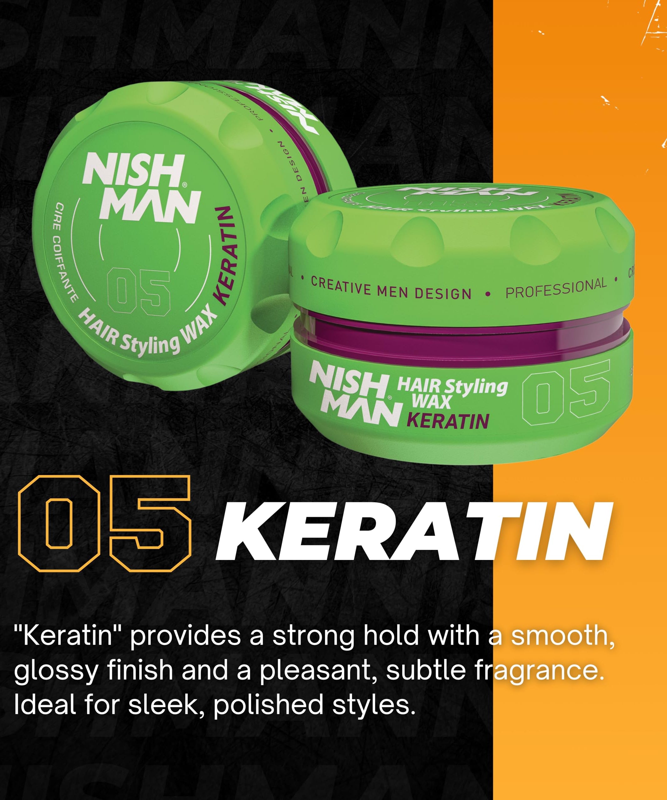 Nishman Hair Styling Wax Series 150 ML