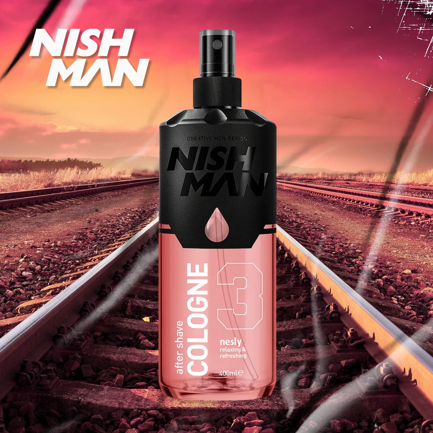 NISHMAN Aftershave Cologne Lemon 150ml-400ml