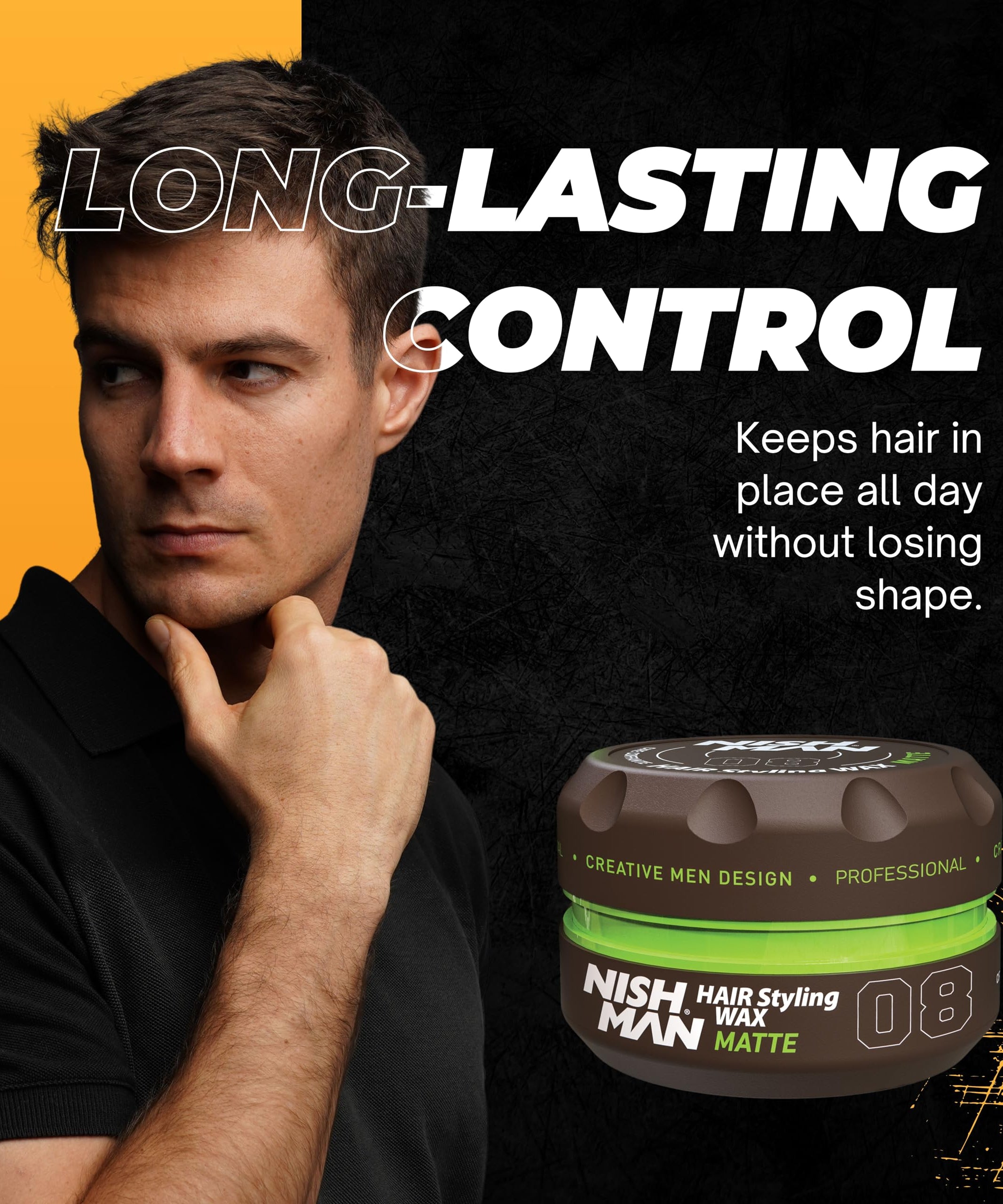 Nishman Hair Styling Wax Series 150 ML