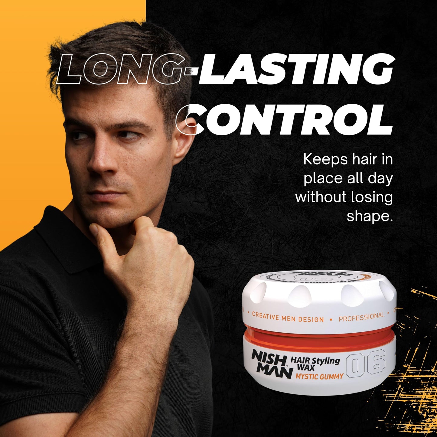 Nishman Hair Styling Wax Series 150ml