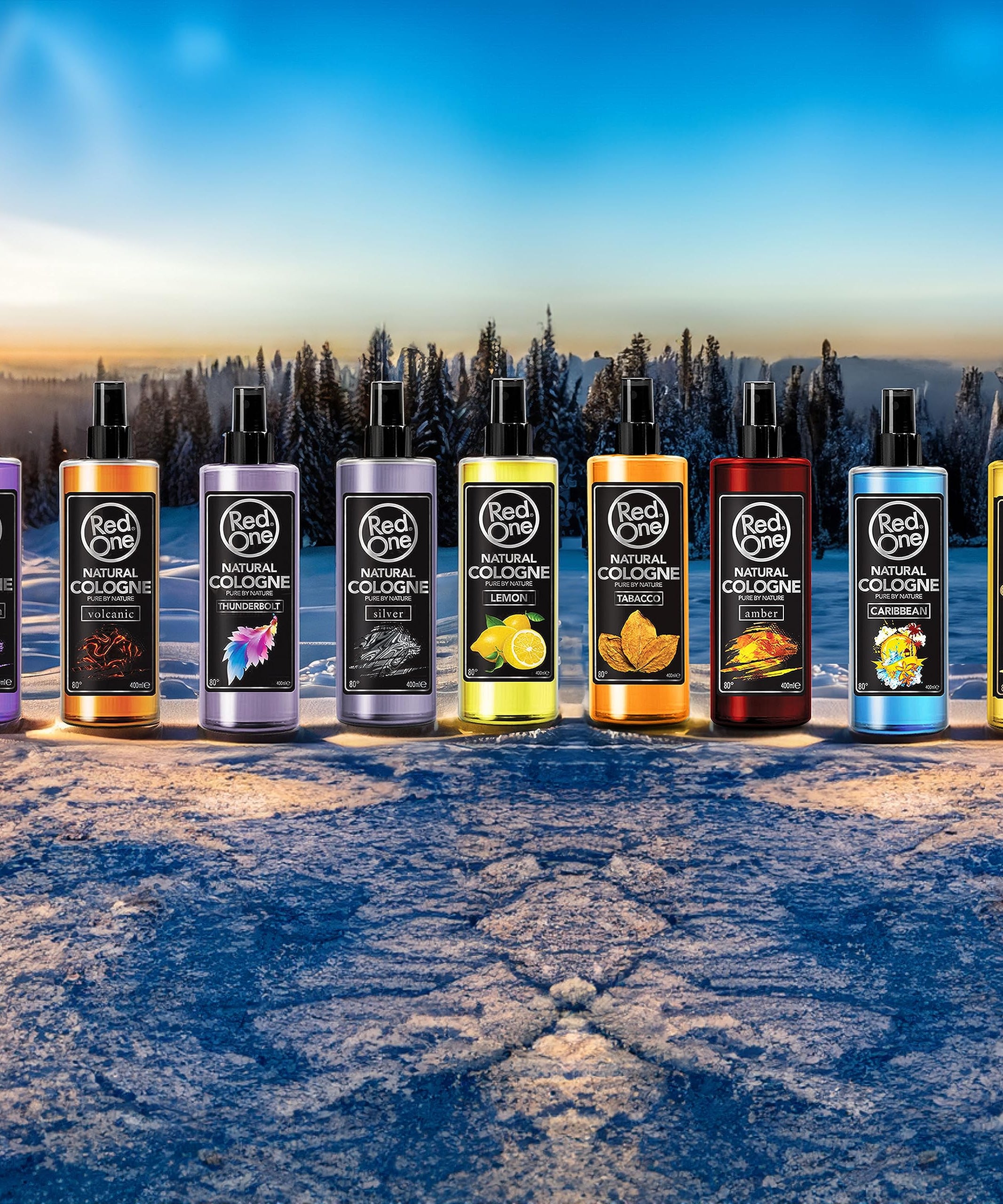 Redone Aftershave Natural Barber Spray Cologne 400 ml