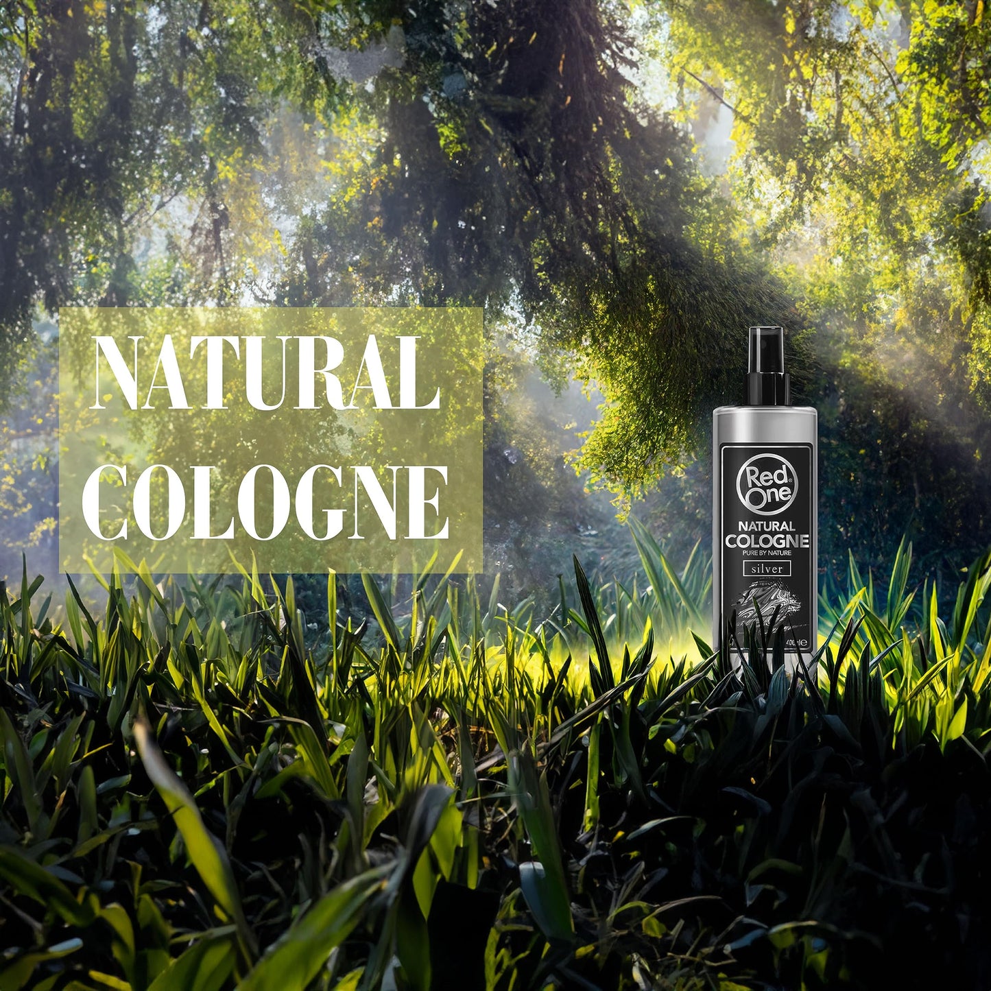 RedOne Aftershave Natural Barber Spray Cologne 400ml