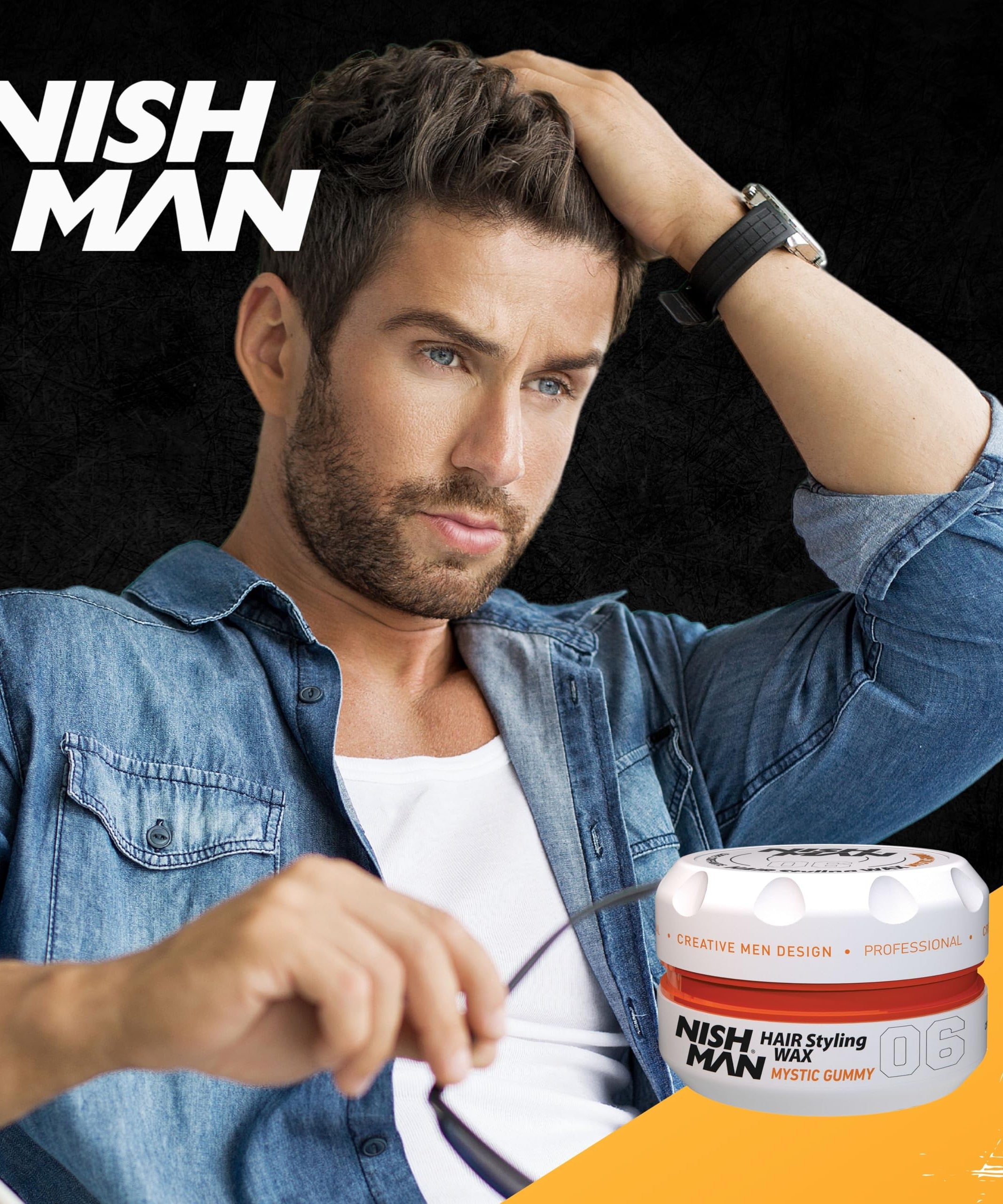 Nishman Hair Styling Wax Series 150 ML