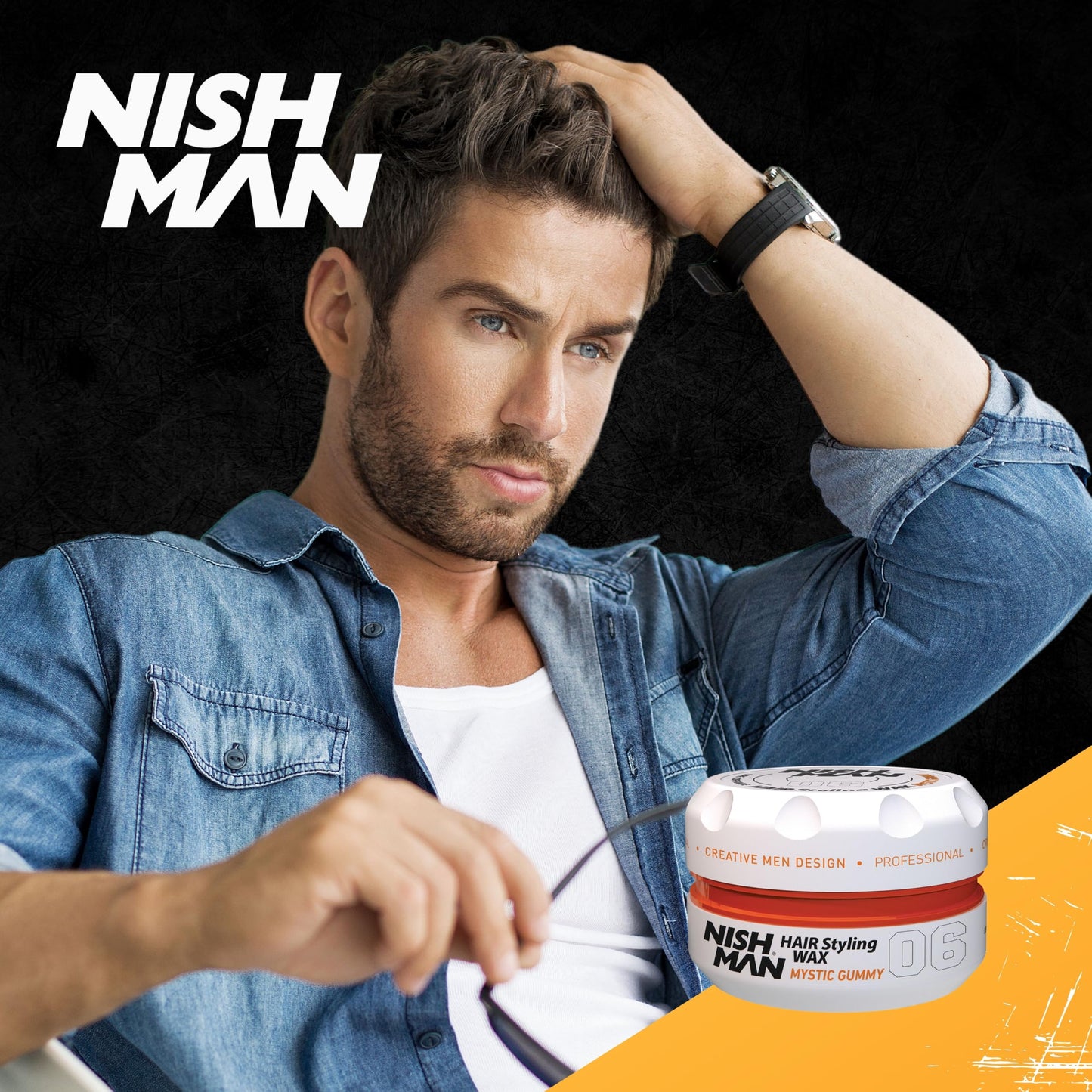 Nishman Hair Styling Wax Series 150ml