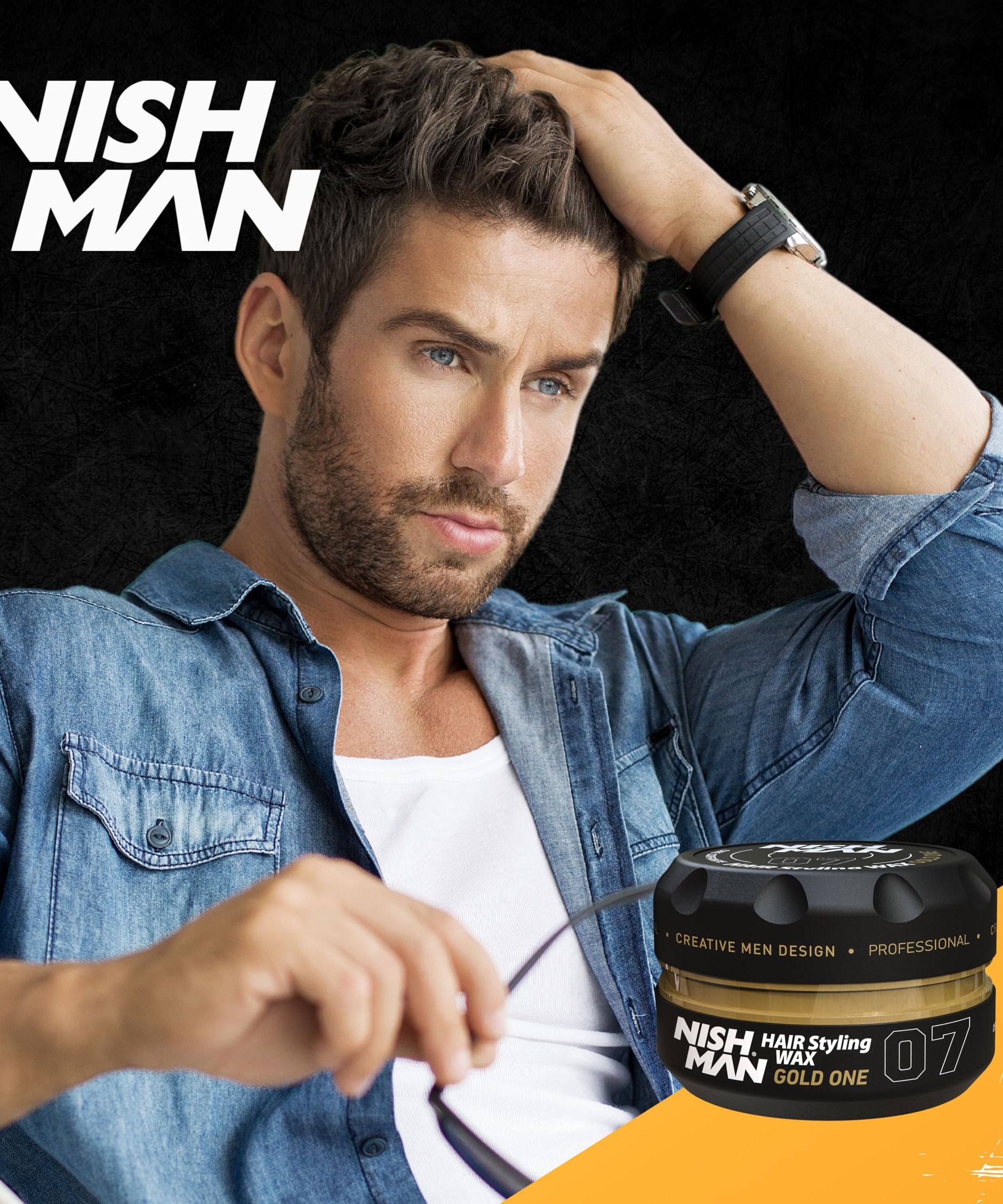 Nishman Hair Styling Wax Series 150 ML