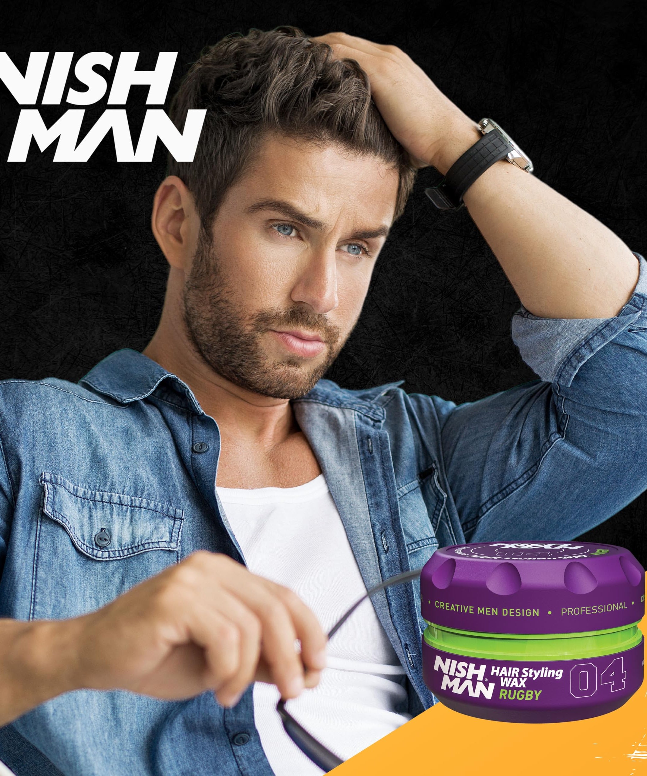 Nishman Hair Styling Wax Series 150 ML