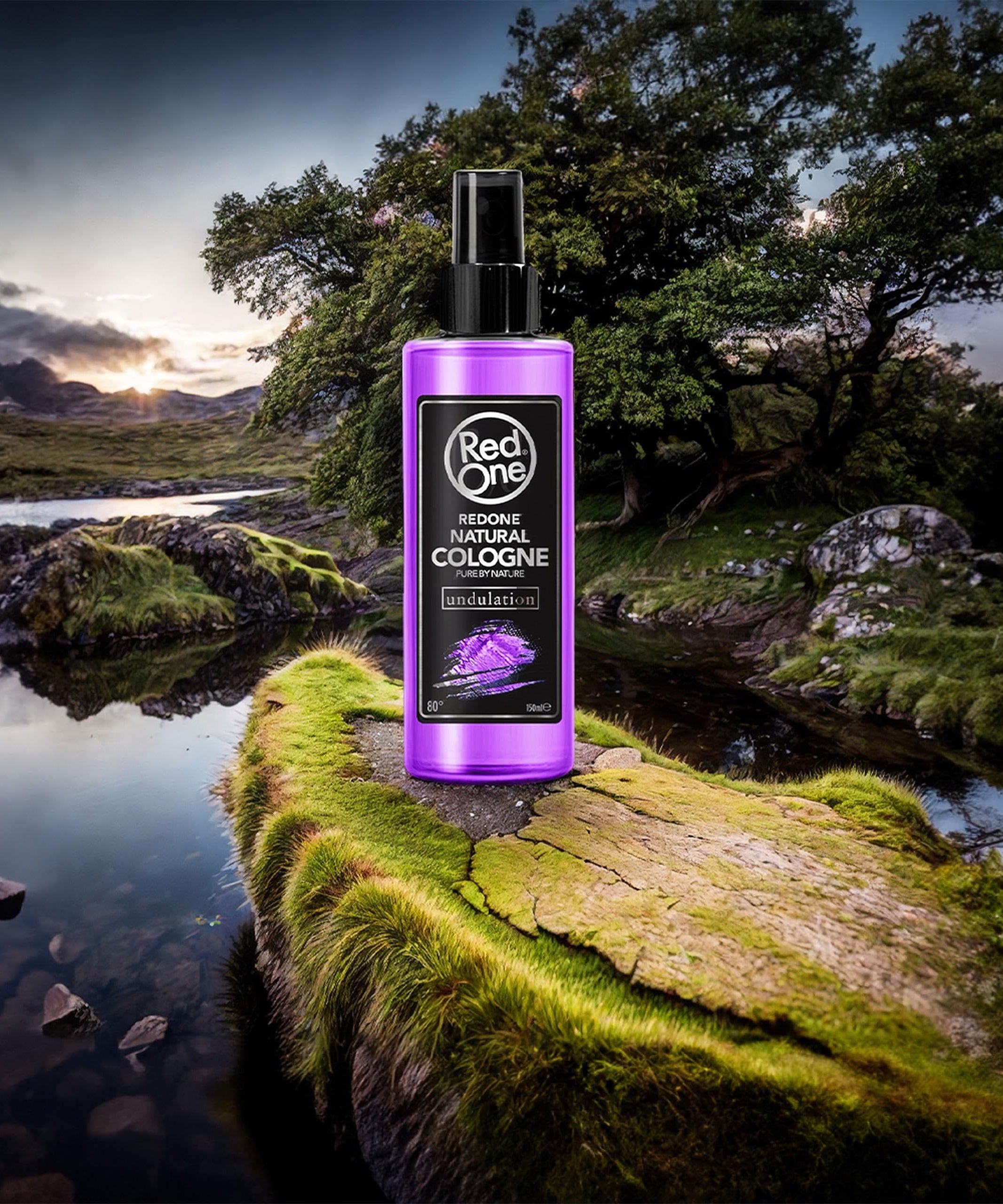 Redone Aftershave Natural Barber Spray Cologne 400 ml