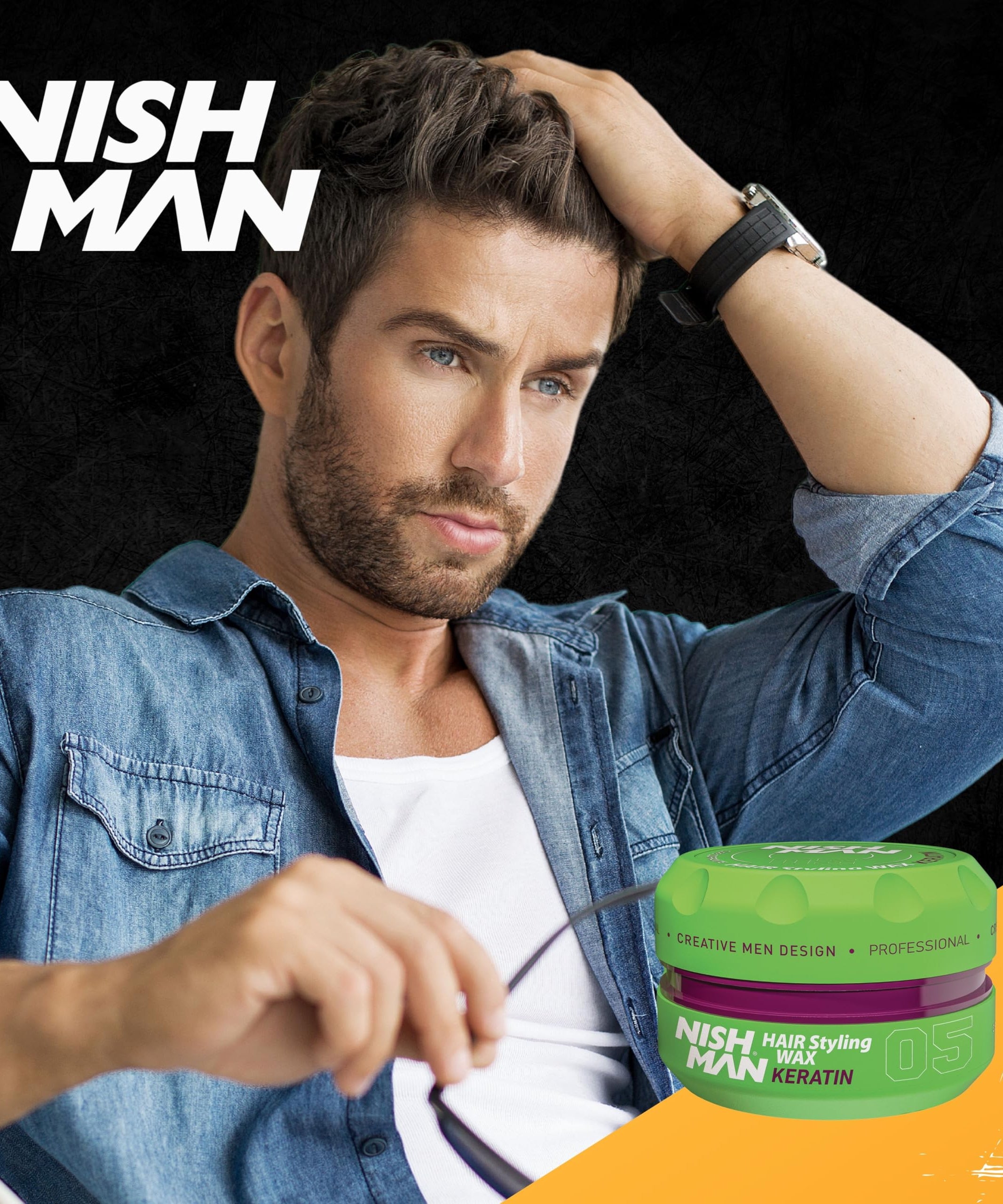 Nishman Hair Styling Wax Series 150 ML