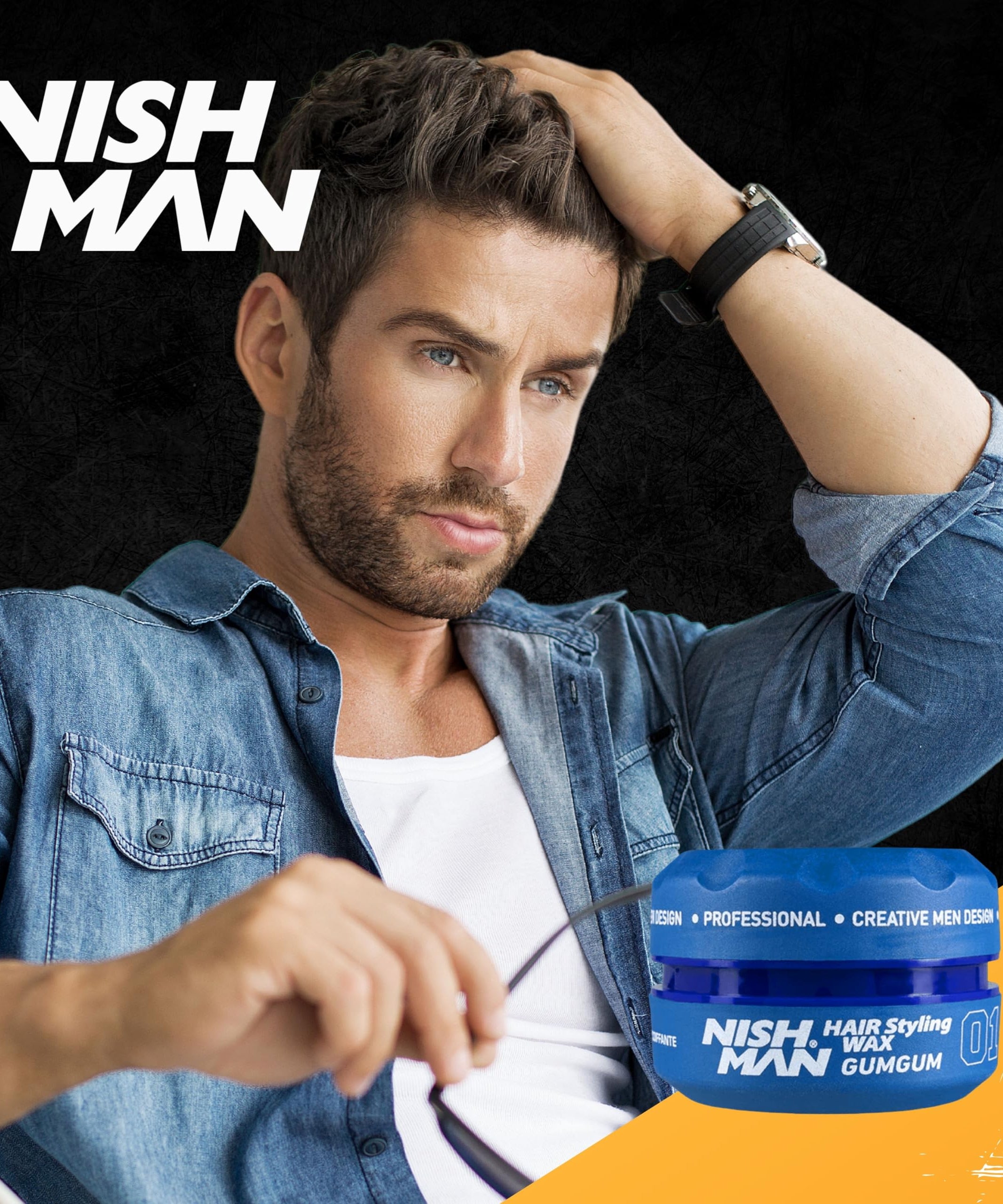 Nishman Hair Styling Wax Series 150 ML