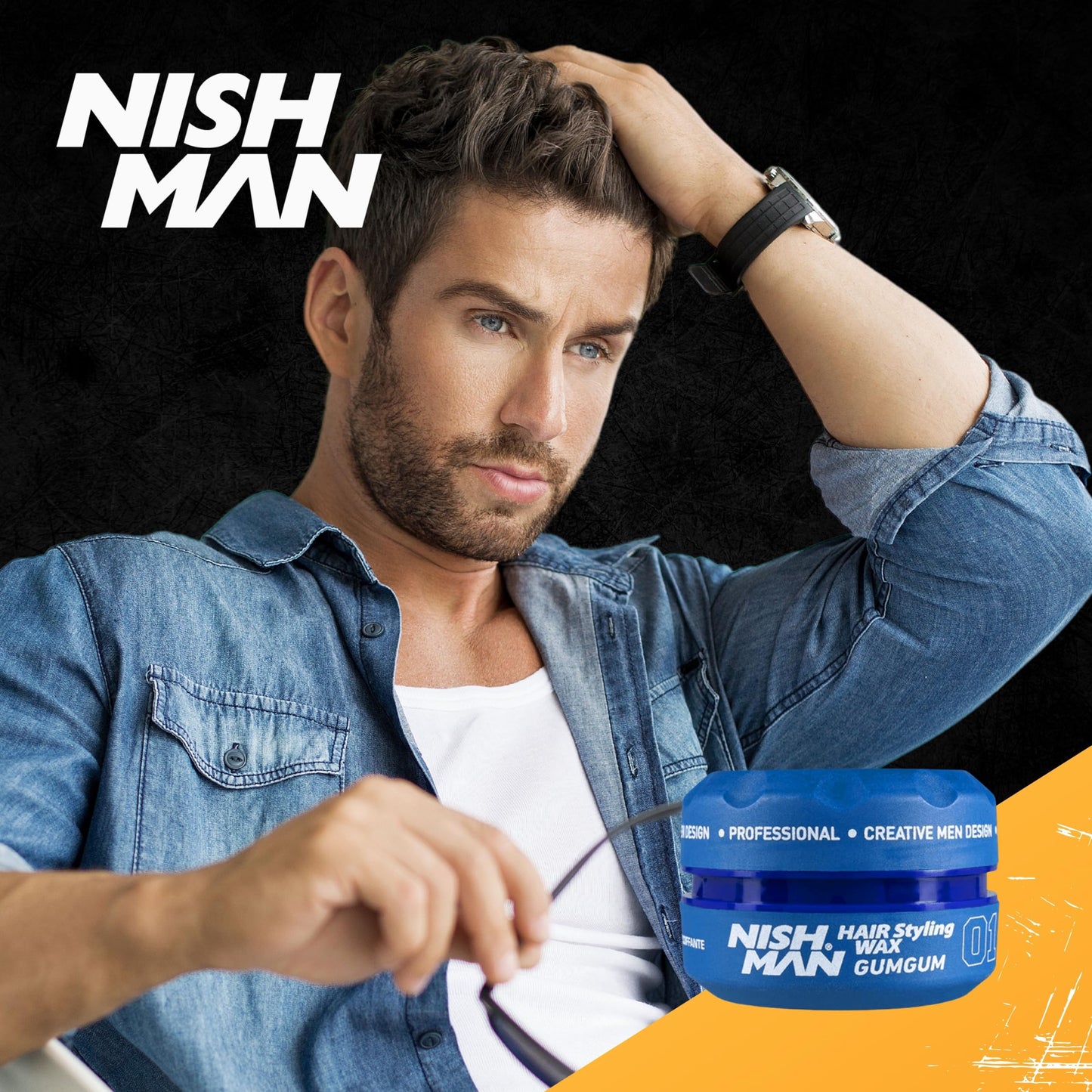 Nishman Hair Styling Wax Series 150ml