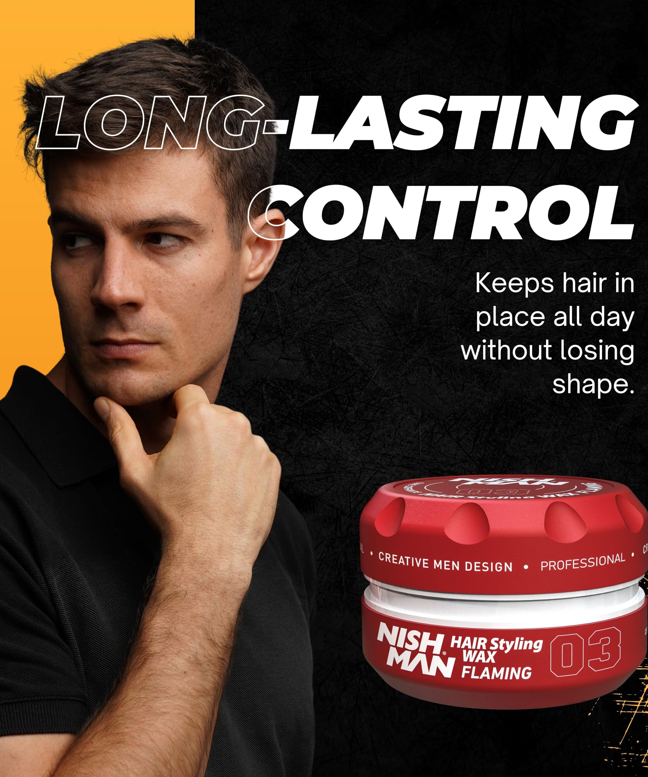 Nishman Hair Styling Wax Series 150 ML