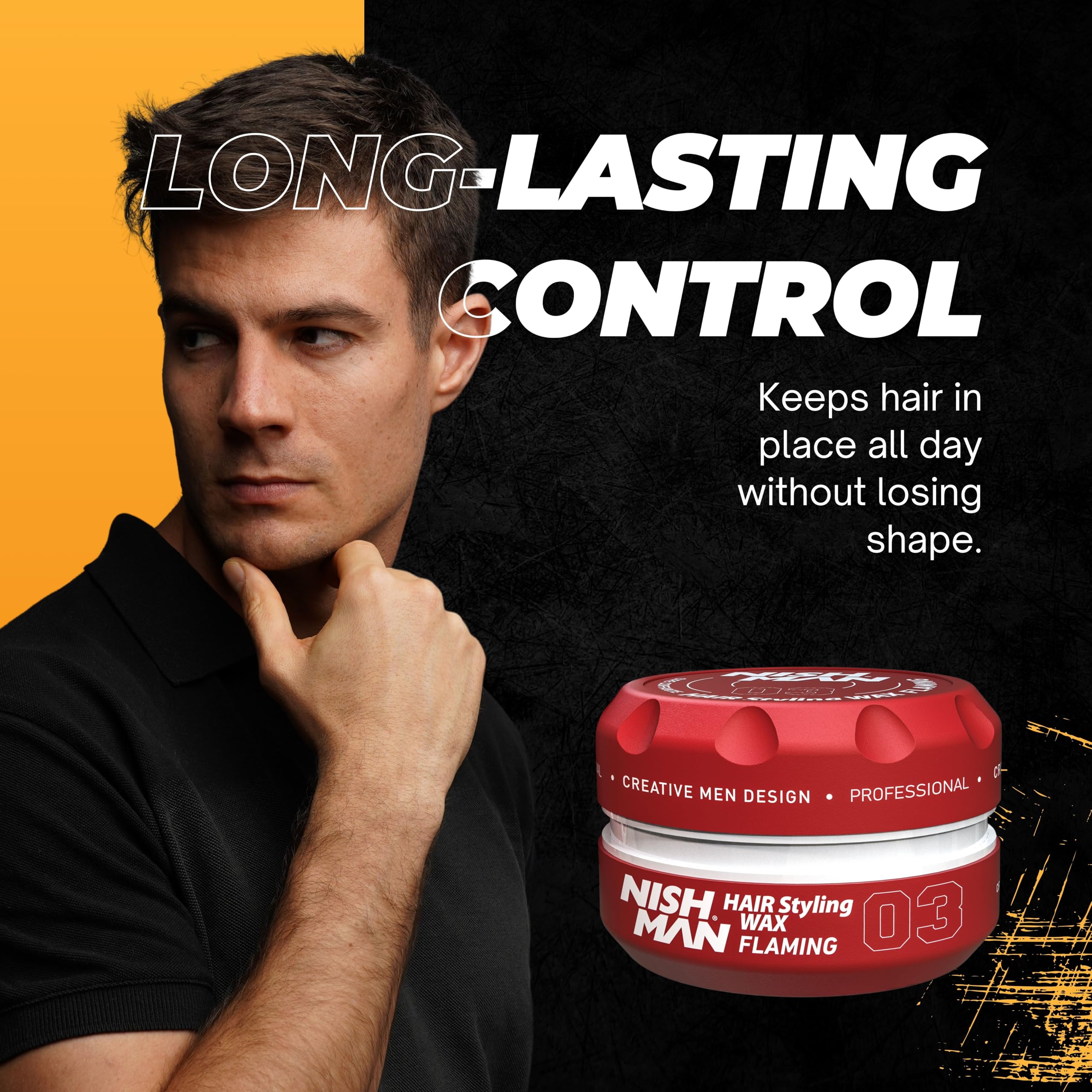 Nishman Hair Styling Wax Series 150 ML