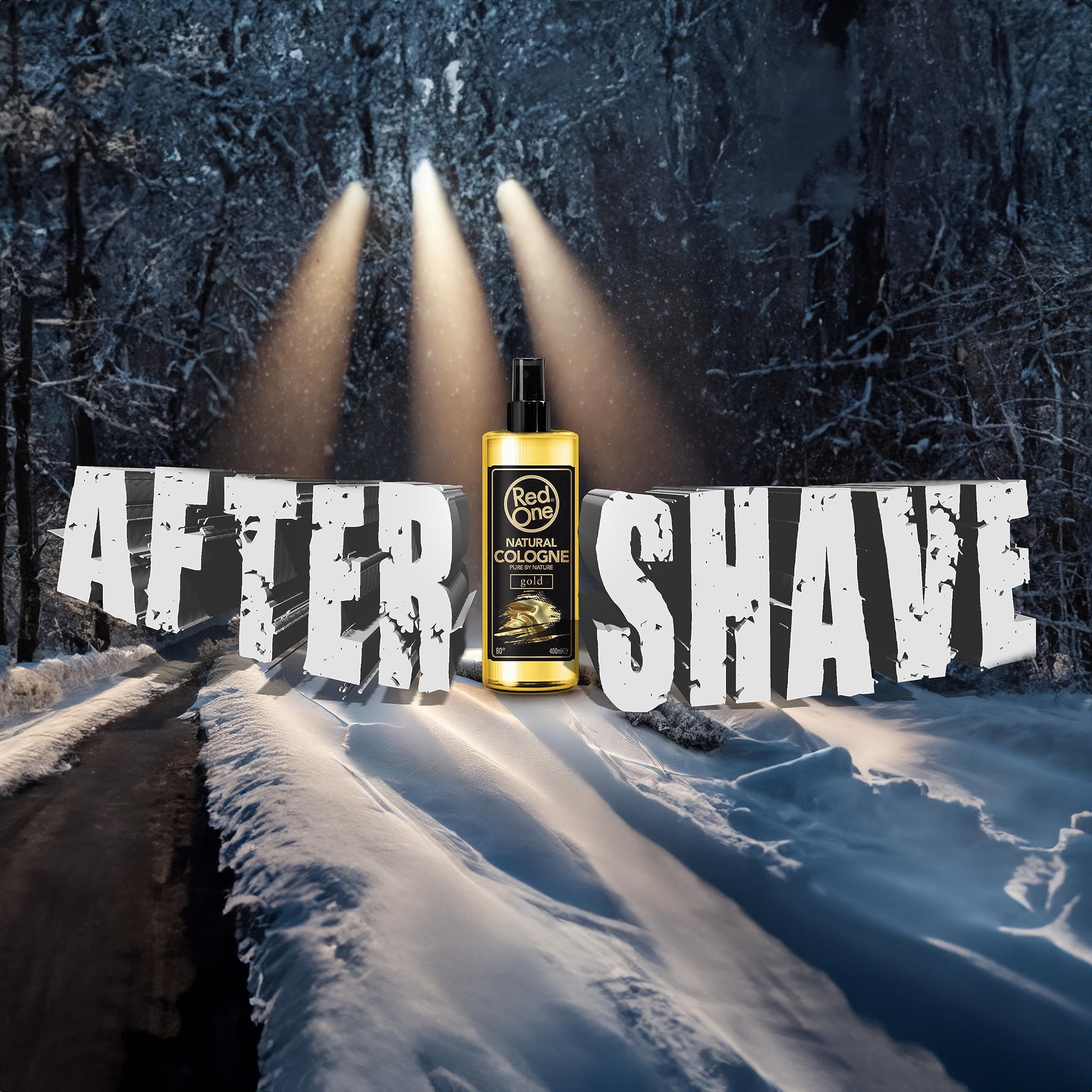 Redone Aftershave Natural Barber Spray Cologne 400 ml