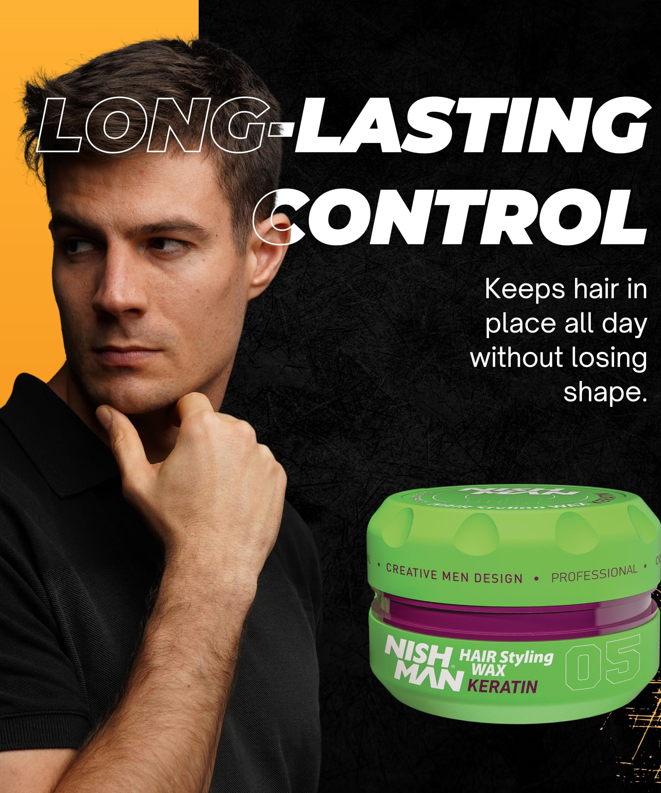 Nishman Hair Styling Wax Series 150 ML