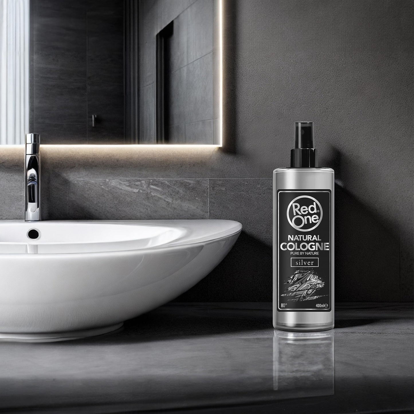 RedOne Aftershave Natural Barber Spray Cologne 400ml