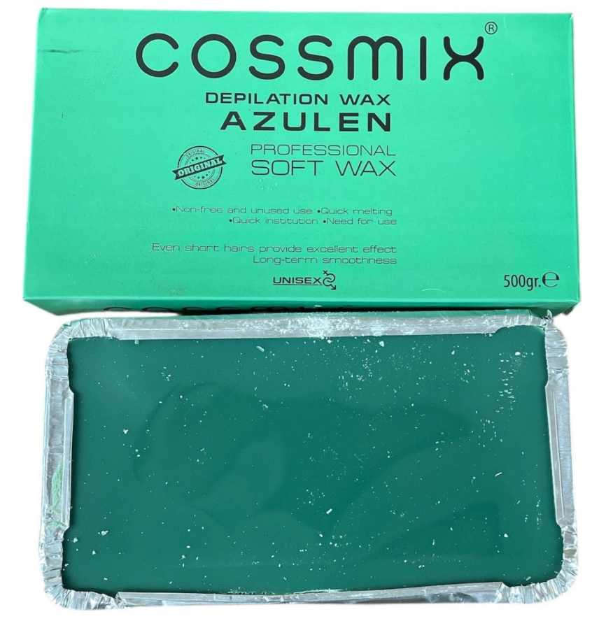 Cossmix Removal Hard Wax 500g - Cossmix - Professional Barber Supplies UK | BarberWorld